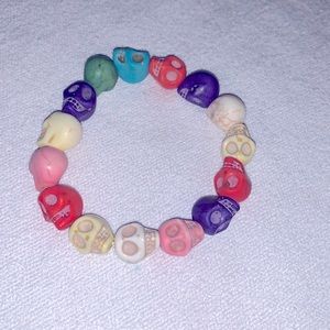 Skull stretch elastic Bracelet